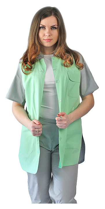 Костюм женский Ursus ТОР591-304 Октава р.48-50, рост 158-164 серый с салатовым