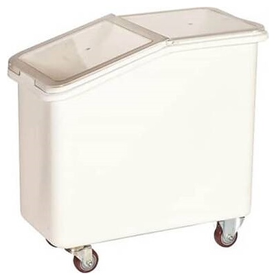 Контейнер для сыпучих продуктов Gastroplast GIB-02 62 л (полипропилен) белый с совком