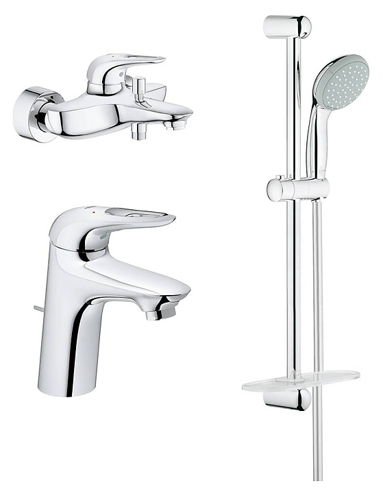 Комплект душевой Grohe Eurostyle New 124416