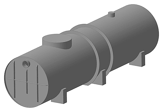 Жироуловитель Пятый Элемент ПЭ-7-1000 (горизонтальный)