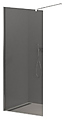 CEZARES LIBERTA-L-1-80-GR-Cr 80х195 см, стекло графит, профиль хром