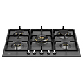Bertazzoni P755CHERNE газовая, эмаль черная с хромированной фурнитурой