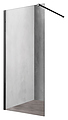 Vincea Walk-In VSW-1H100CLB 100х200 см прозрачное стекло, профиль черный матовый