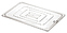 MACO 8600-N GN 1/1 (530х325) с отверстием для ложки, поликарбонат